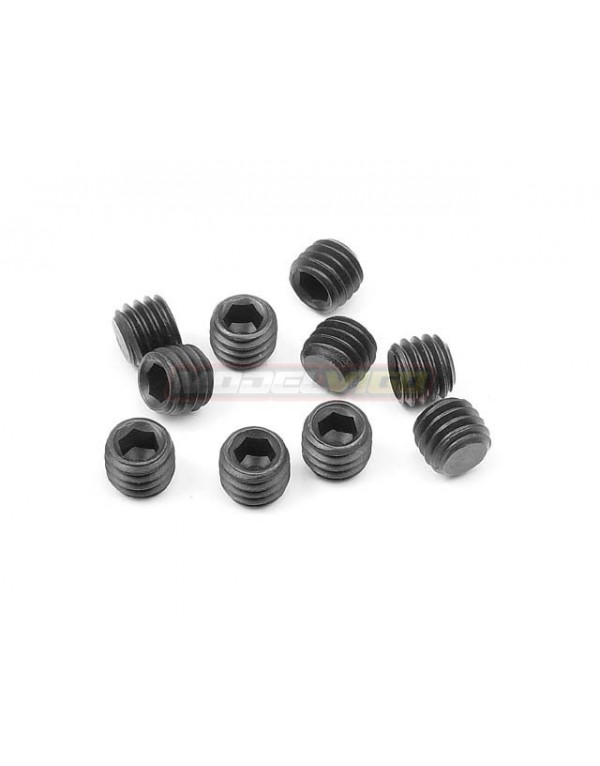 PISIONEROS MDV ACERO NEGRO ALTA CALIDAD 10PCS (M5X4)