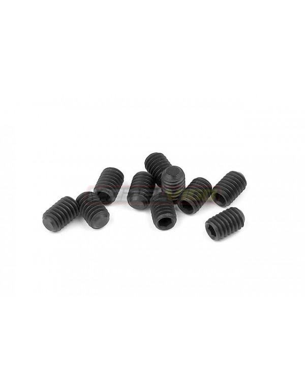 PRISIONEROS MDV ACERO NEGRO ALTA CALIDAD 10PCS (M4X6)