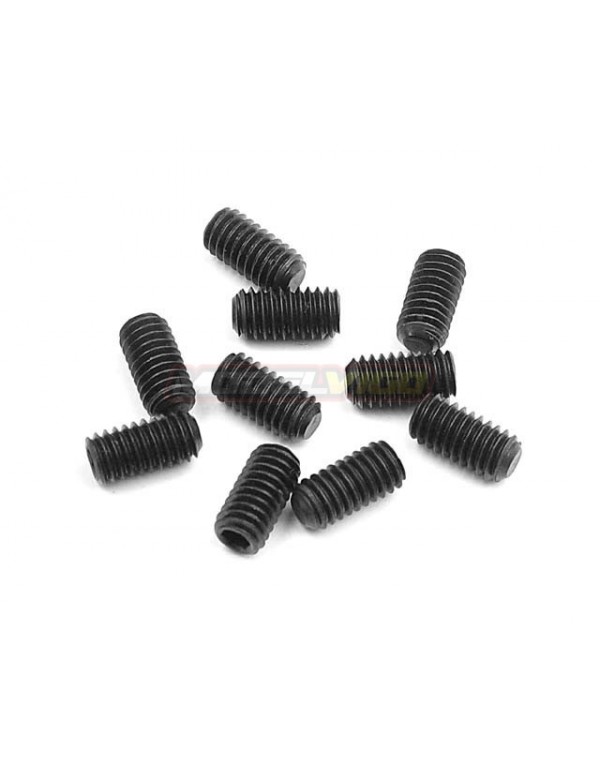 PRISIONEROS MDV ACERO NEGRO ALTA CALIDAD 10PCS (M3X10)