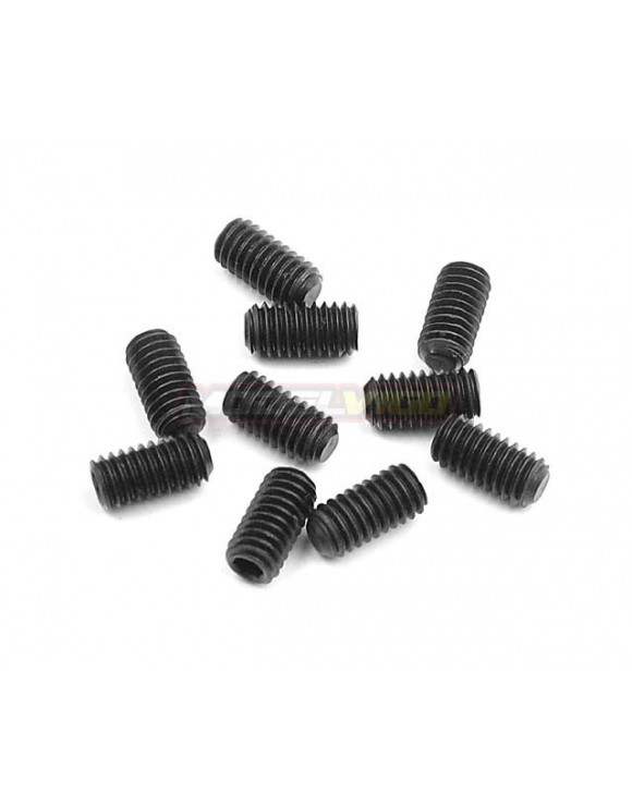 PISIONEROS MDV ACERO NEGRO ALTA CALIDAD 10PCS (M3X10)