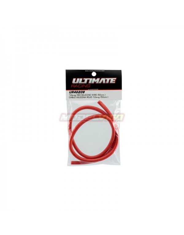 CABLE SILICONA ROJO 12AWG ULTIMATE RACING