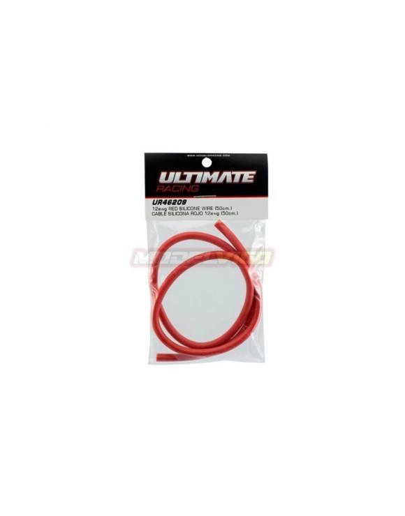 CABLE SILICONA ROJO 12AWG ULTIMATE RACING