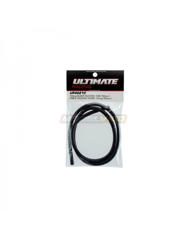 CABLE SILICONA NEGRO 12AWG ULTIMATE RACING