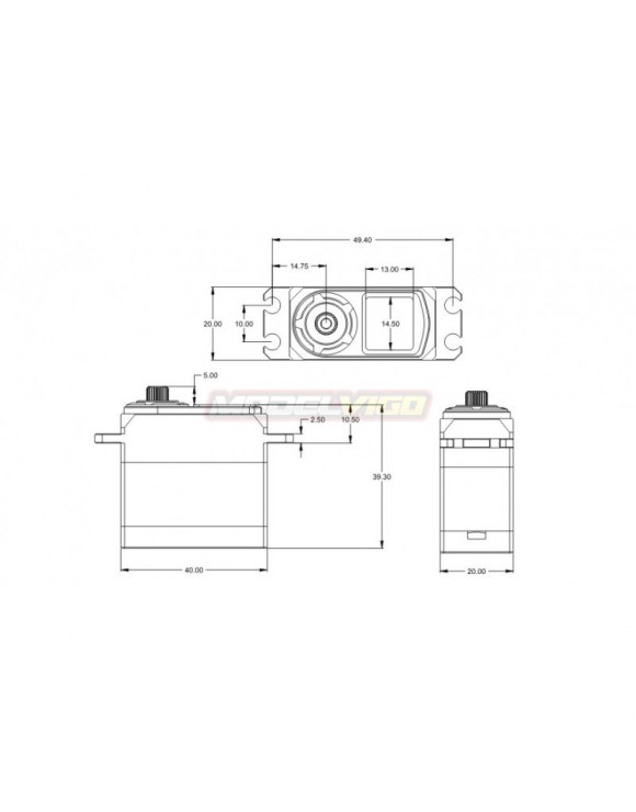 SERVO SRT BH9027 HV BRUSHLESS