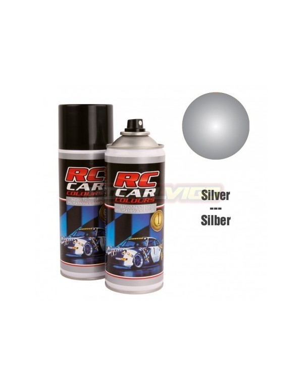 SPRAY RC CAR COLOURS GRIS METALIZADO