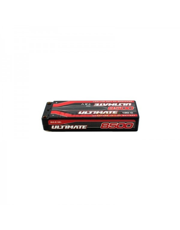 BATERÍA ULTIMATE GRAFENO HV LiPo STICK 7.6v. 8500mAh 120C CONEXION 5mm