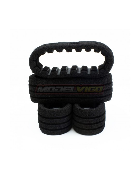 MOUSSE PROCIRCUIT CLOSED CELL XL NEGRO (4u.)