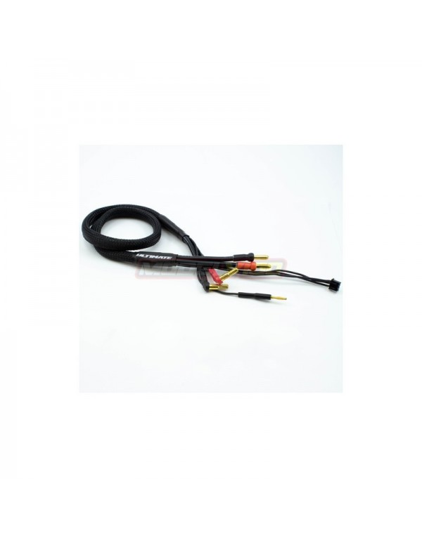 CABLE CARGA 2S DE 30 cm CON CONECTORES 4/5mm