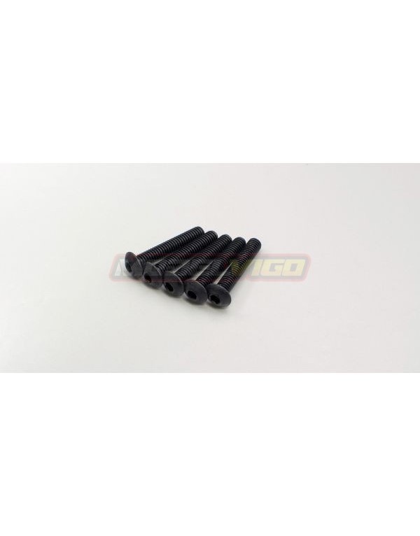 TORNILLOS KYOSHO CABEZA REDONDA 4X22 (5UNI)