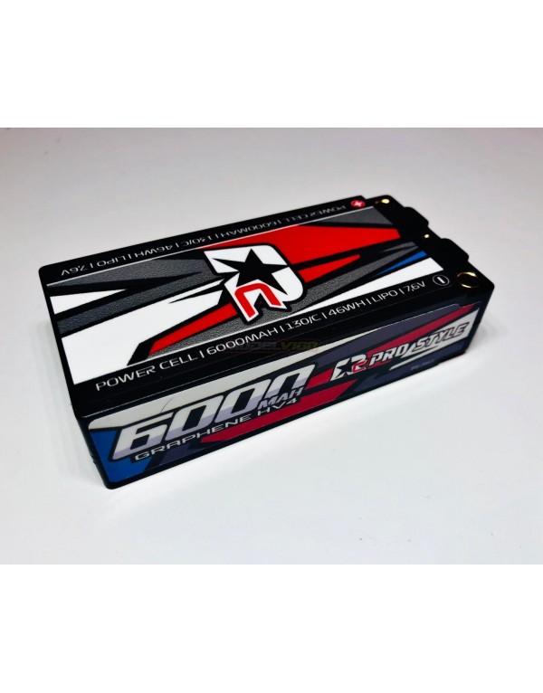 BATERIA LIPO 2S RC PROSTYLE SHORTY 6000MAH 120C/7,6V GRAPHENE