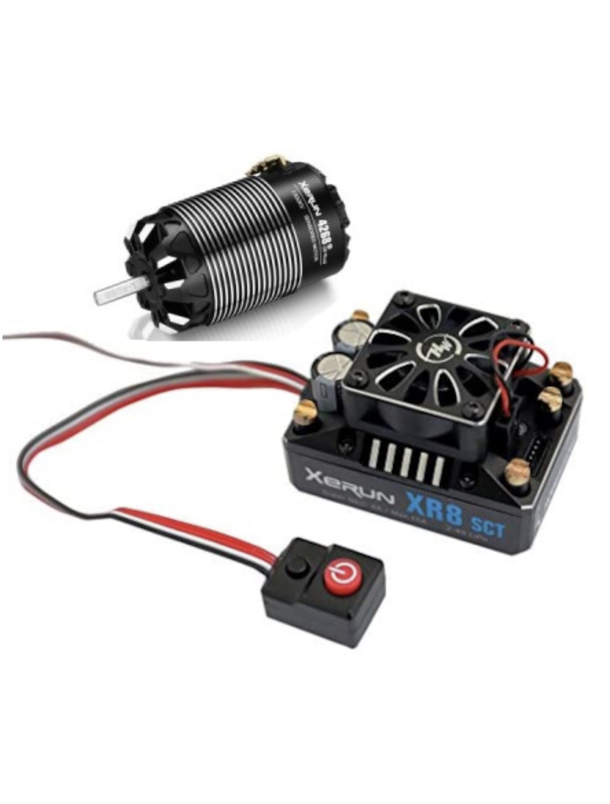 COMBO HOBBYWING XR8 SCT + MOTOR 1900 KV G3 ModelVigo