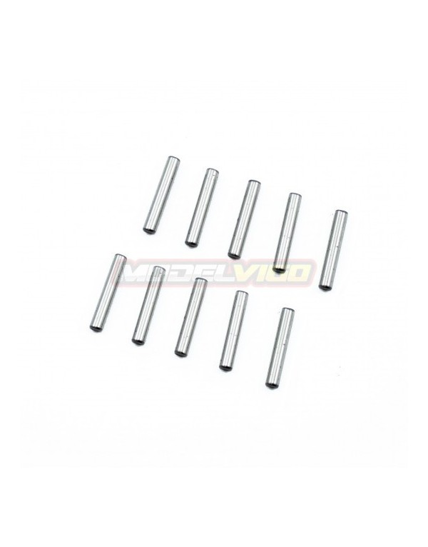 2.5X14.8 MM KIT PINS ACERO CROMADO (10U.)