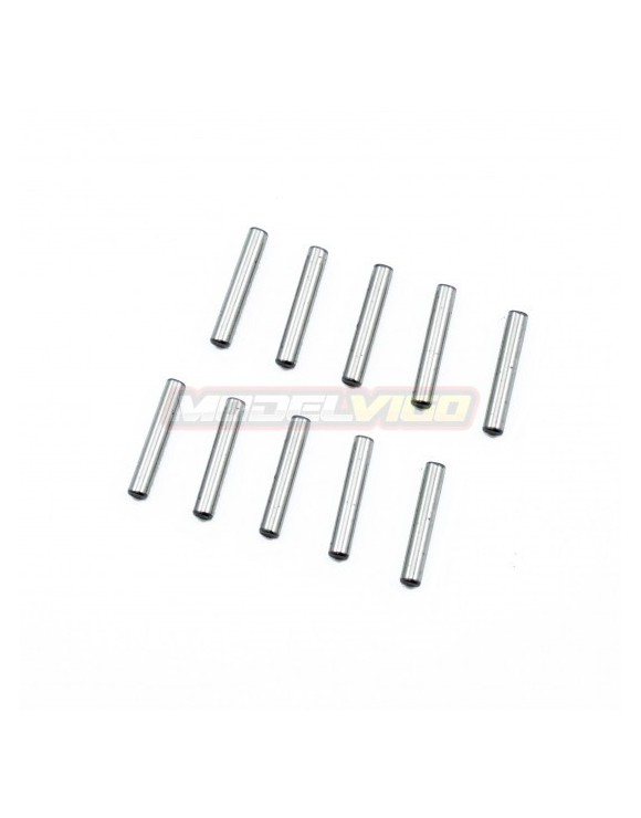 2.5X14.8 MM KIT PINS ACERO CROMADO (10U.)