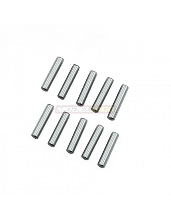 3X13.8 MM KIT PINS ACERO CROMADO (10U.)