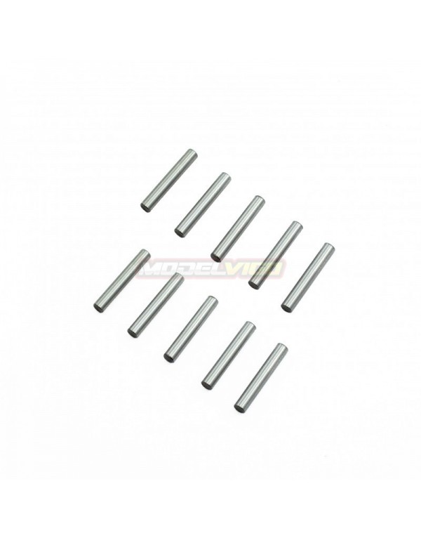 2.5X15.8 MM KIT PINS ACERO CROMADO (10U.)