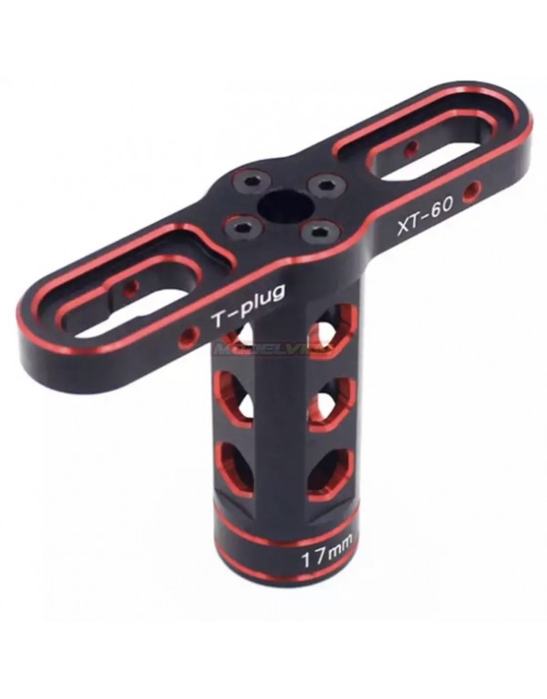 LLAVE DE RUEDAS MDV 17MM XT60/T-PLUG (ROJO)