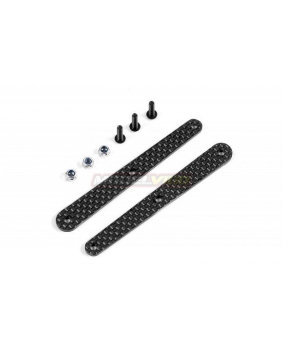 GRAPHITE INSERT FOR SHORT REAR COMPOSITE BRACE - SET -