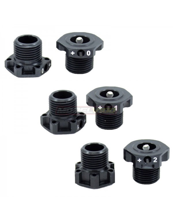 Set Hexágonos De Rueda Aligerados Ultimate Racing +0/1/2MM (6U.)