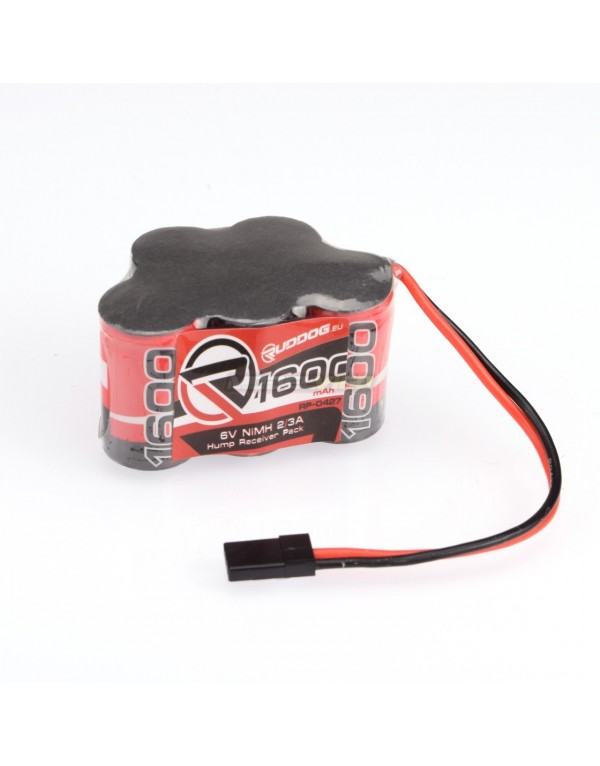 BATERIA PIRAMIDE RUDDOG 1600MAH 6,0V