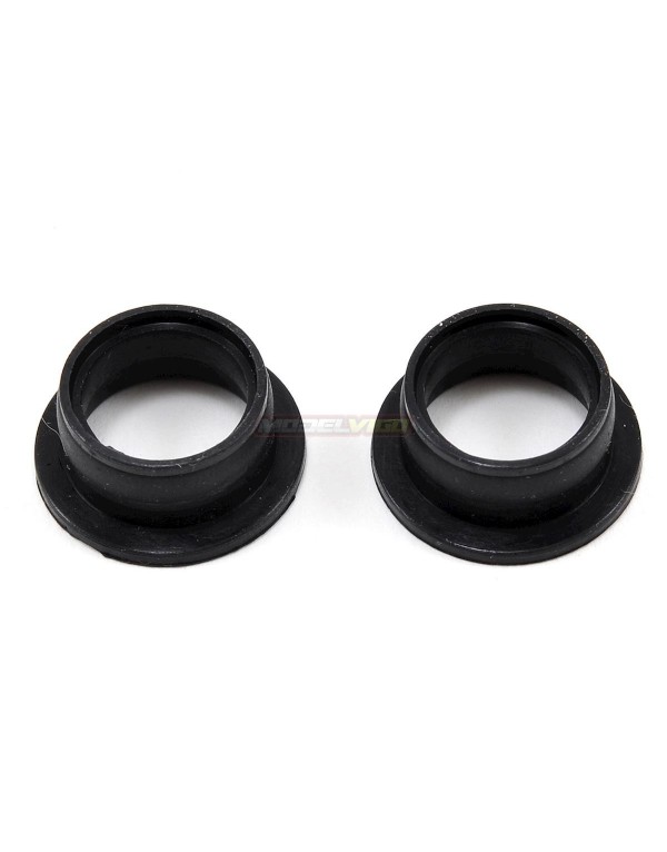 ProTek RC 1/8 Scale .21 & .28 Silicone Exhaust Manifold Gasket Set (Black) (2)