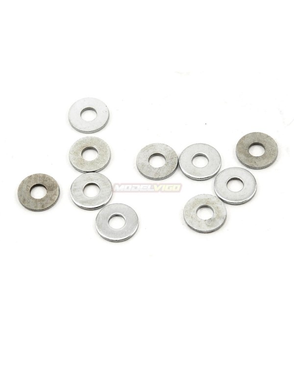 ProTek RC 3x8x0.5mm Clutch Bell Stop Washer (10)