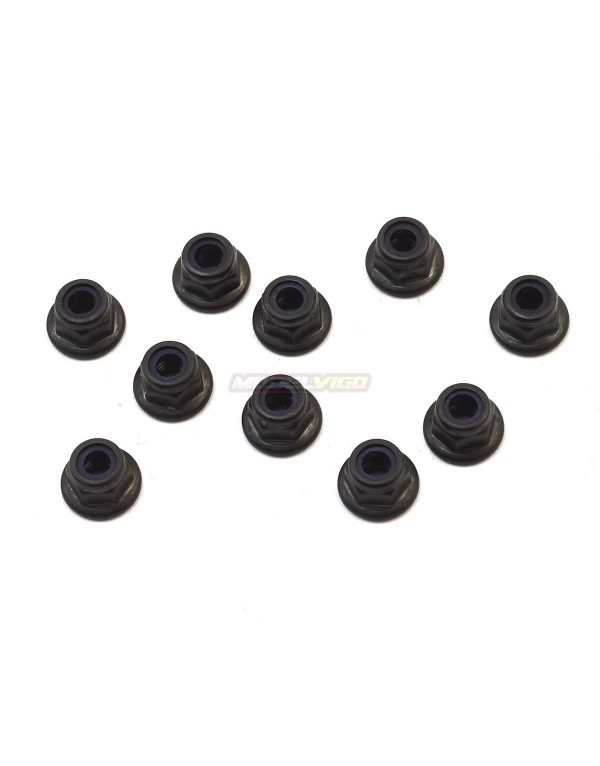 Team Associated M3 Flanged Locknut (10)