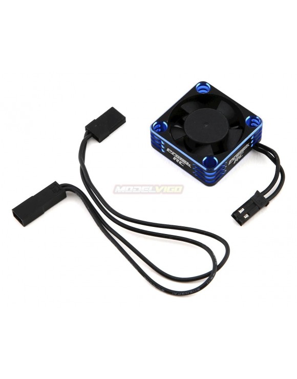 ProTek RC 30x30x10mm Aluminum High Speed HV Cooling Fan (Blue/Black)