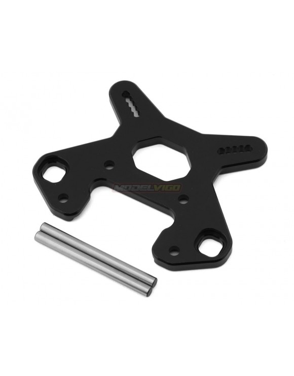 Team Associated RC8B4 Aluminum Front Shock Tower V2 (Black)