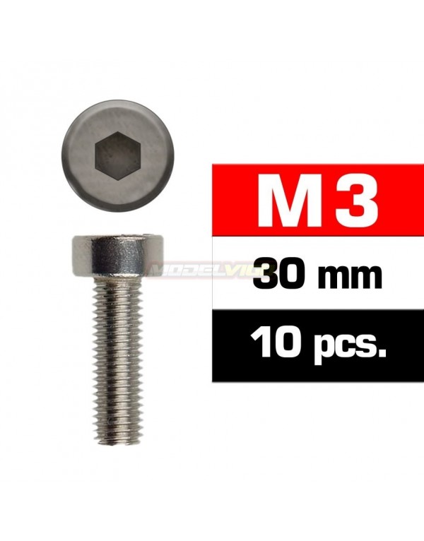 M3x25mm CAP HEAD SCREWS (10 pcs)
