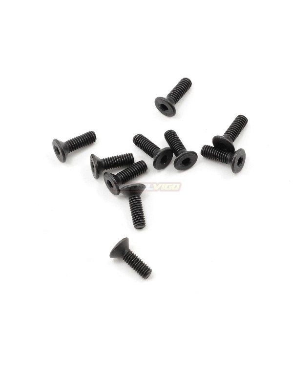 ProTek RC 2.5x8mm "High Strength" Flat Head Screws