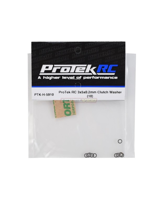 ProTek RC 3x5x0.2mm Clutch Washer (10)