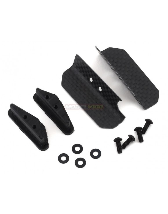 ProTek RC Mugen MBX8 Series Carbon Front Upper Arm Wing (2)