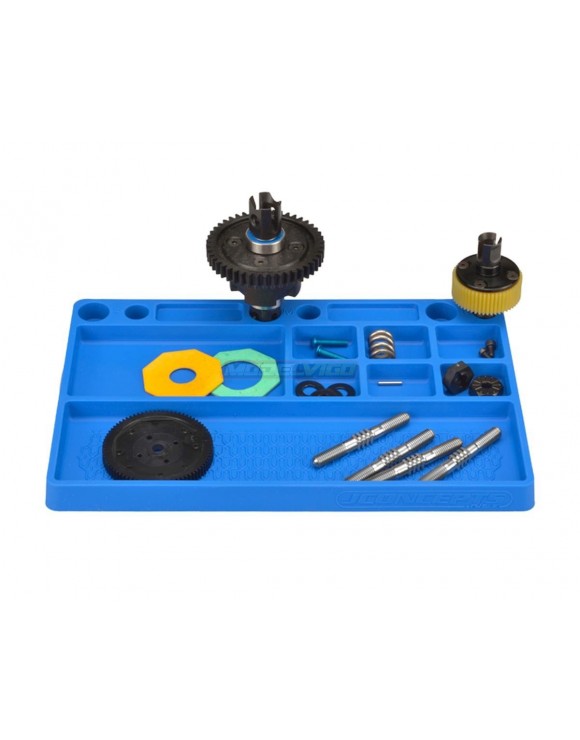 JConcepts Rubber Parts Tray (Blue)