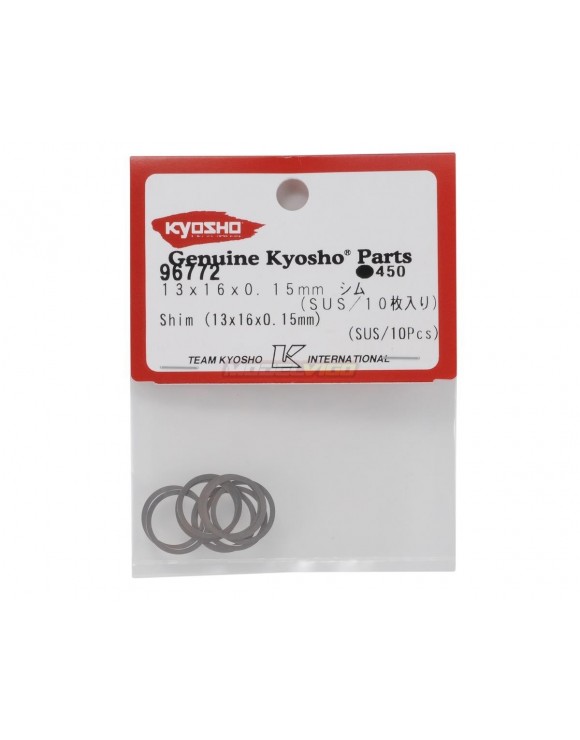 Kyosho 13x16x0.15mm Differential Shim Set