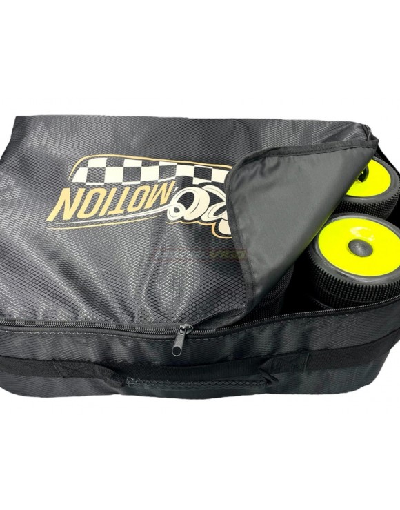 Pro-Motion 1/8 Tires & Car Bag