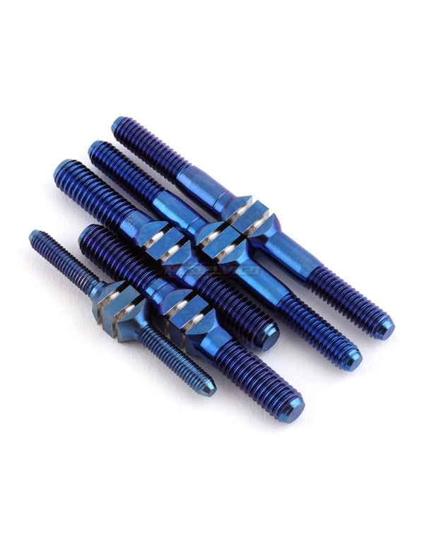 J&T Bearing Tirantes Titanio Mugen MBX8 Azules
