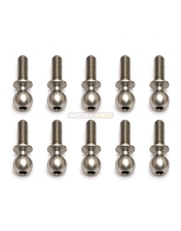 Team Associated Heavy-duty Ballstuds, 8 mm