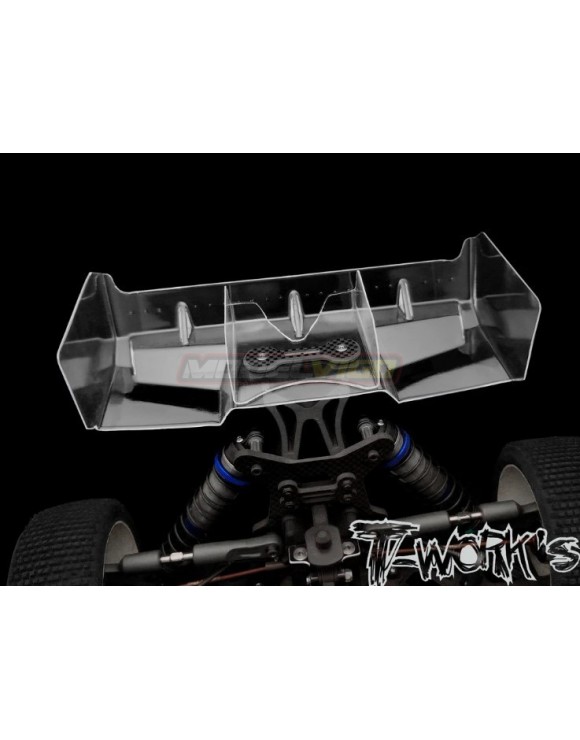 Alerón Lexan Precortado T-Works para 1/8TT (2pcs)