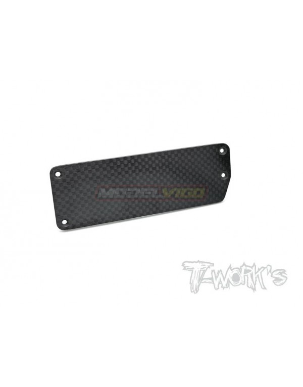 T-Works Tapa Batería carbono B4/B4.1 nitro