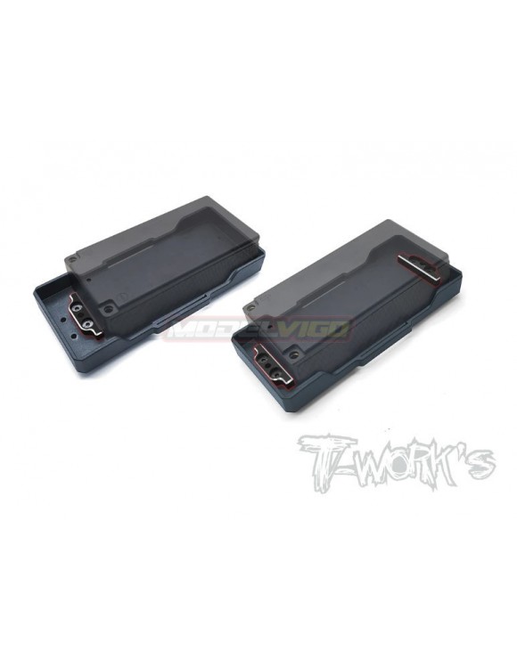 T-Works Topes para batería en Aluminio B4E/B4.1E (2uni)