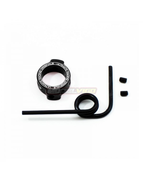 Soporte Aluminio Escape Ultimate Racing (Negro)