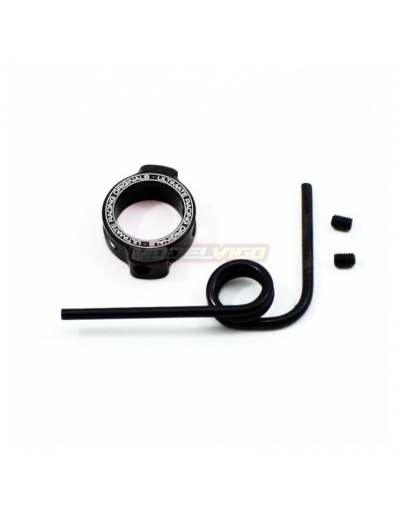 Soporte Aluminio Escape Ultimate Racing (Negro)