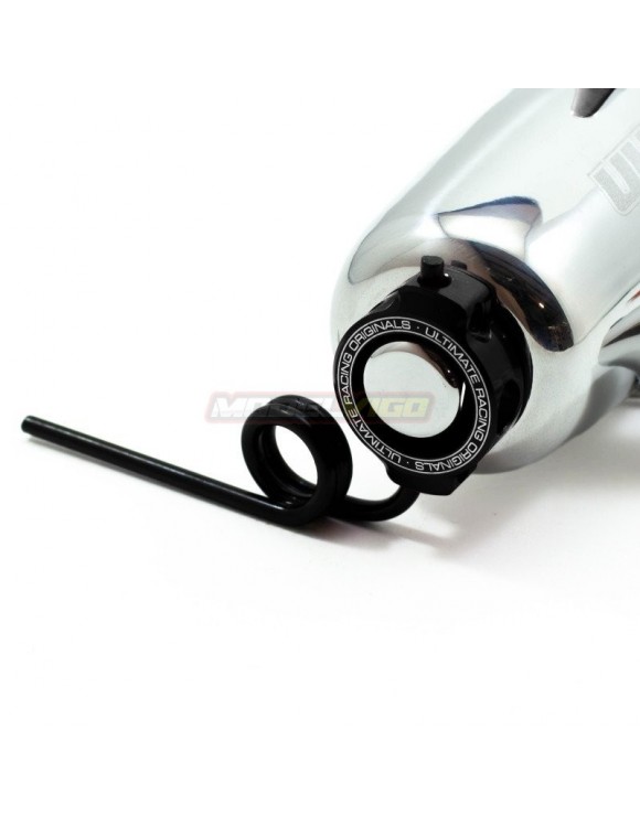 Soporte Aluminio Escape Ultimate Racing (Negro)