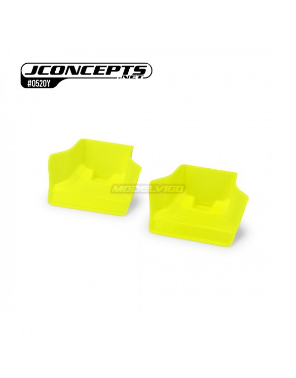 JConcepts Mugen MBX8 | MBX-8e | Sworkz S35-4 Evo injection molded front wing, black - 2pc