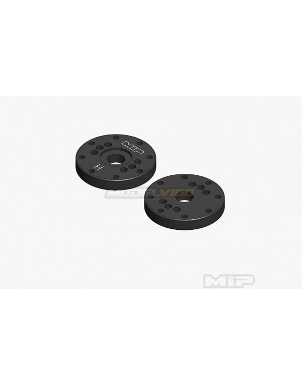 Pistones MIP Bypass1™ Hi-Flow™ Pistons, 8-Hole x 1.2mm, 1/8th Scale (2)