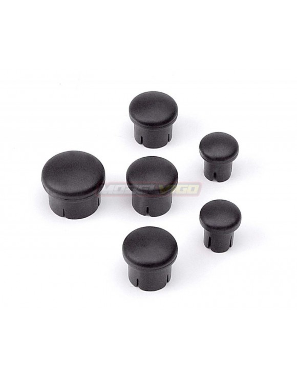 TAPONES BASE MANGOS ( SET - 3+2+1) NEGRO